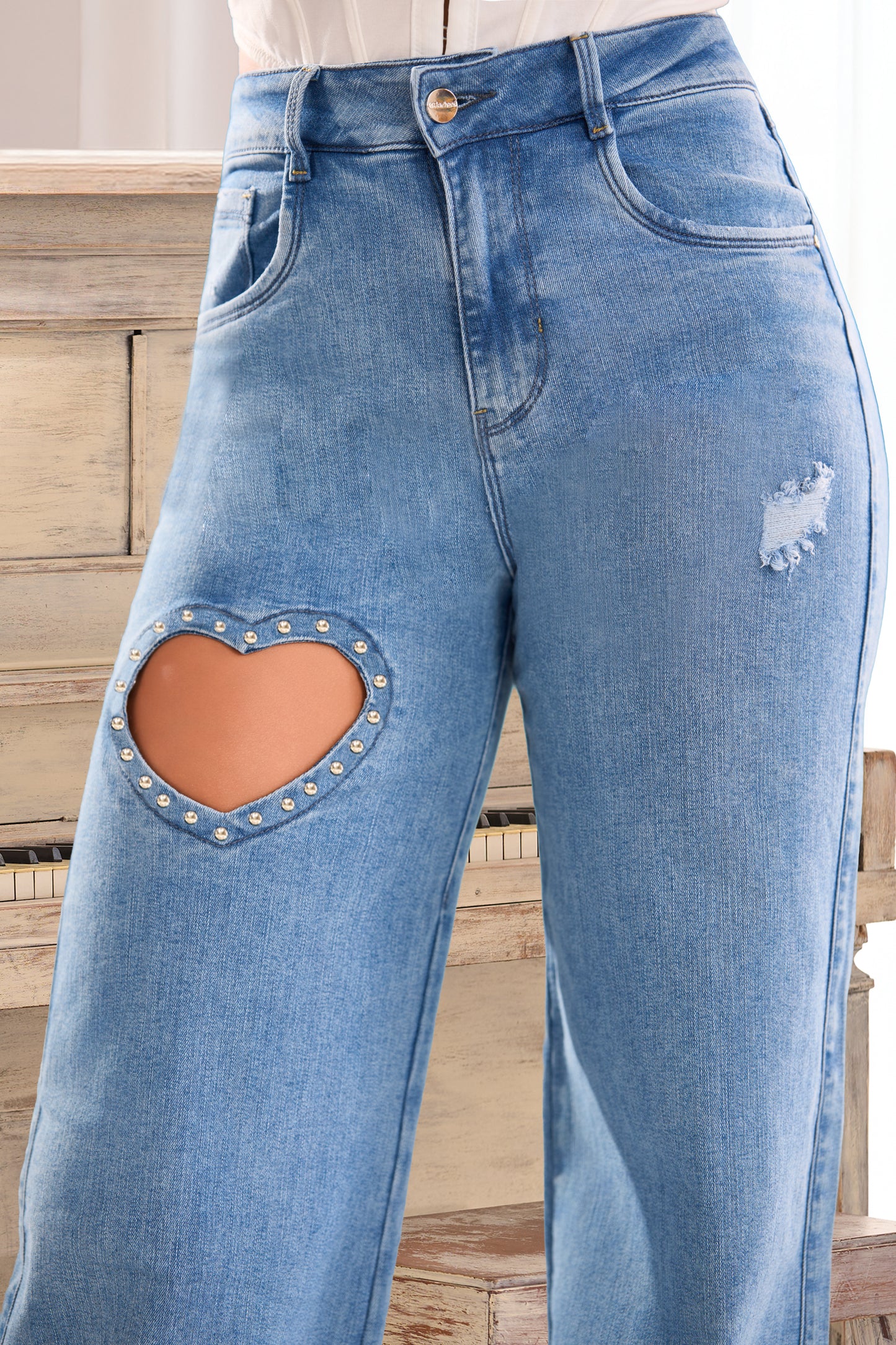 Jeans Dama Fazined Ref 1901