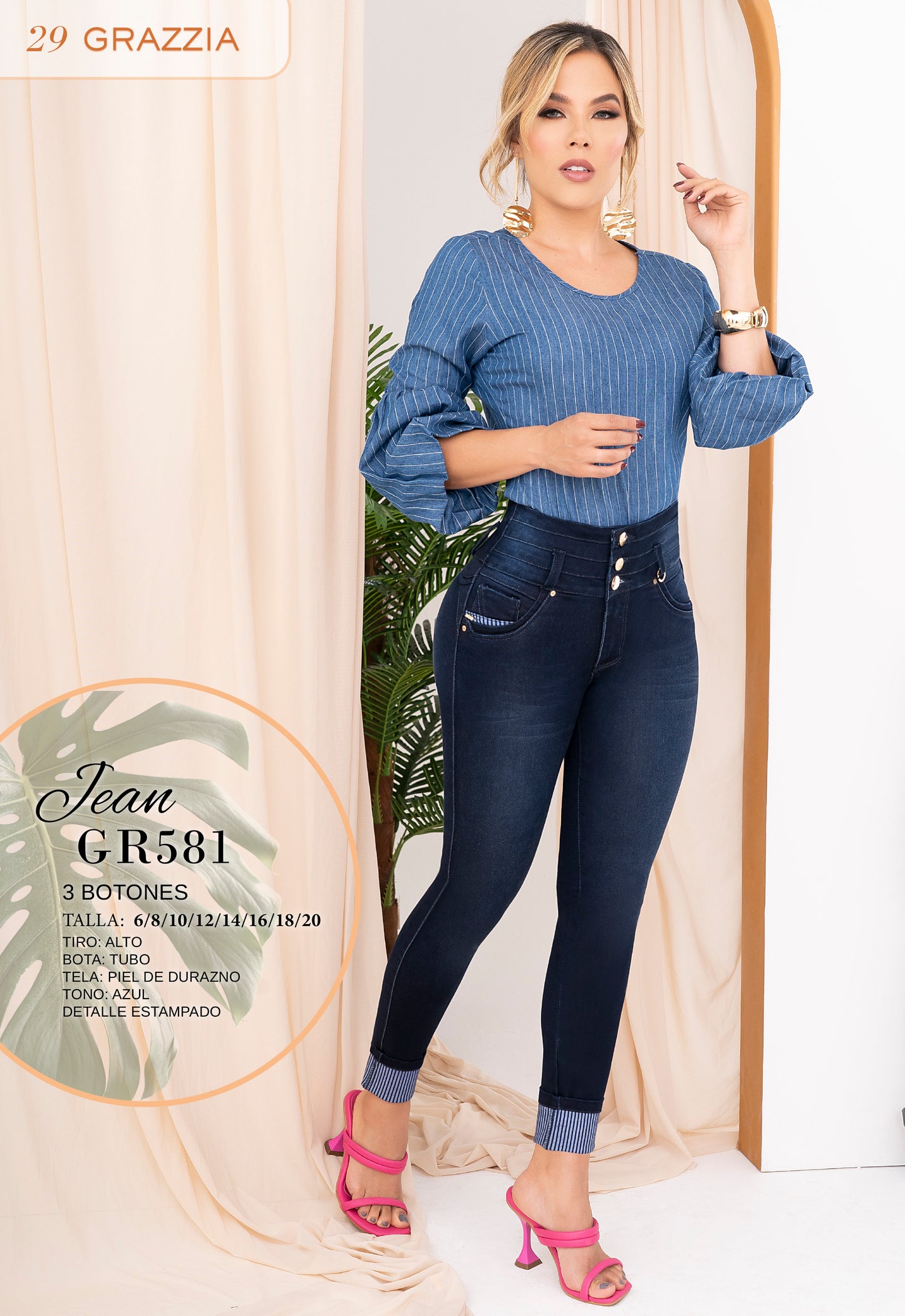 Jeans Grazzia by B´violet Ref 581