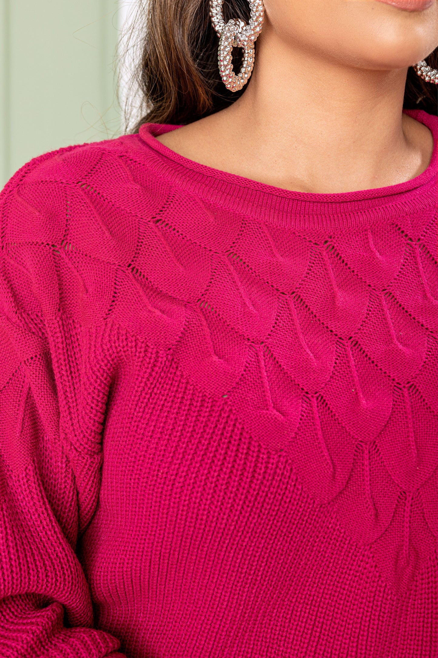 Sweater Magenta Ref B-466