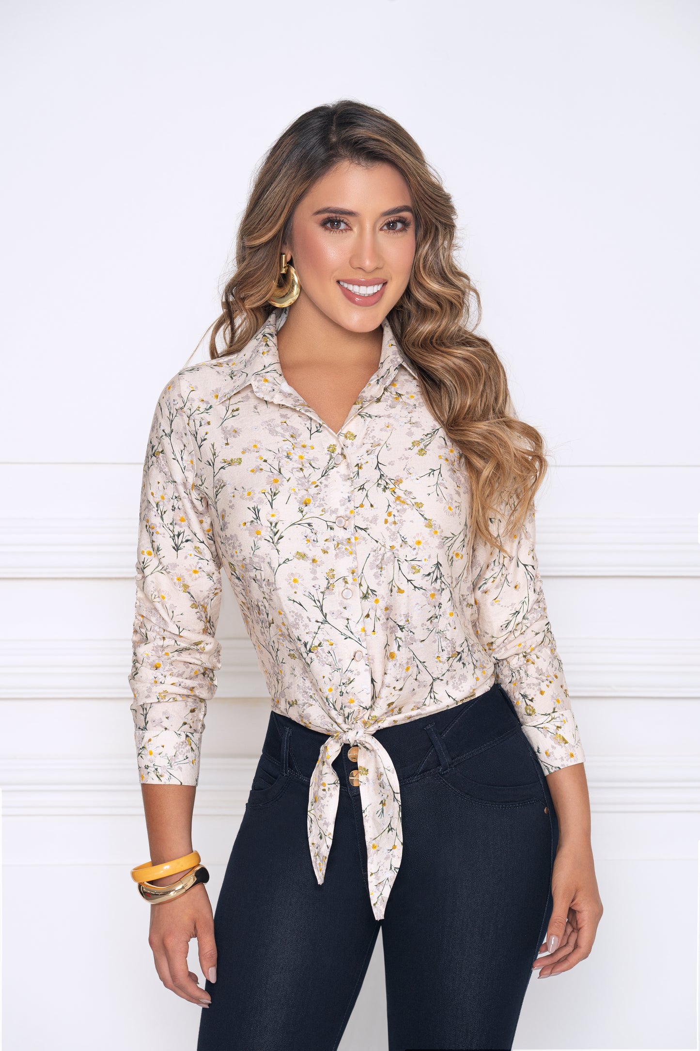 Blusa Estampada Chalis Ref A-766