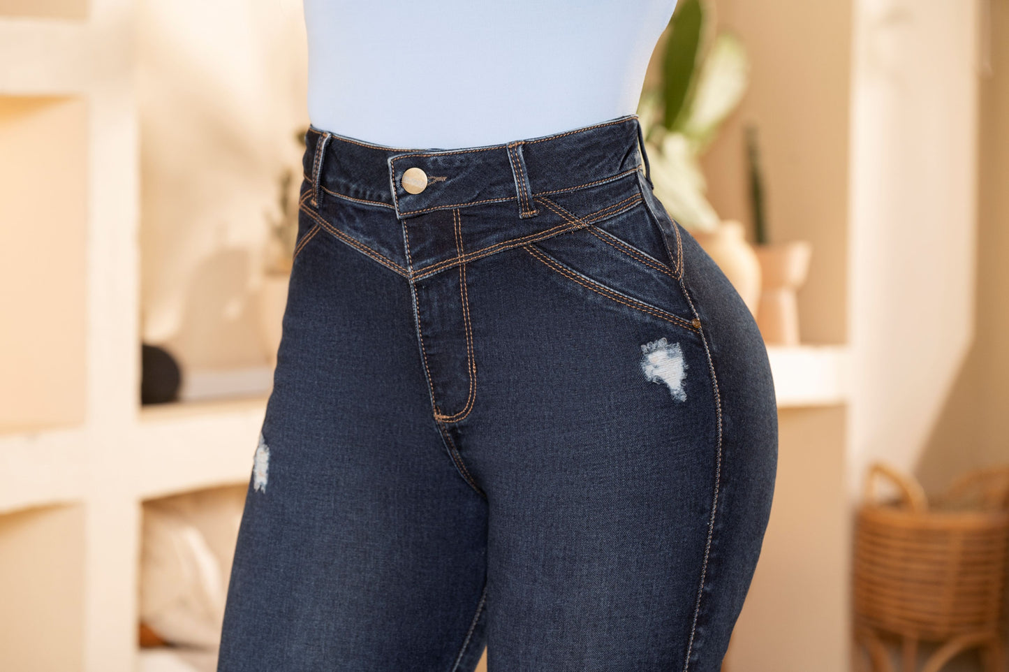 Jeans Dama Fazined Ref 1855