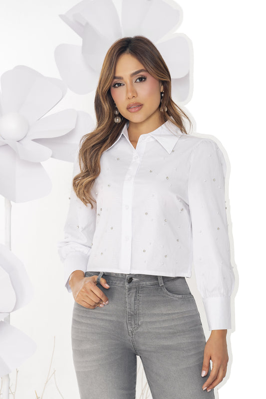 Blusa - Semi Ajustado Ref V-068
