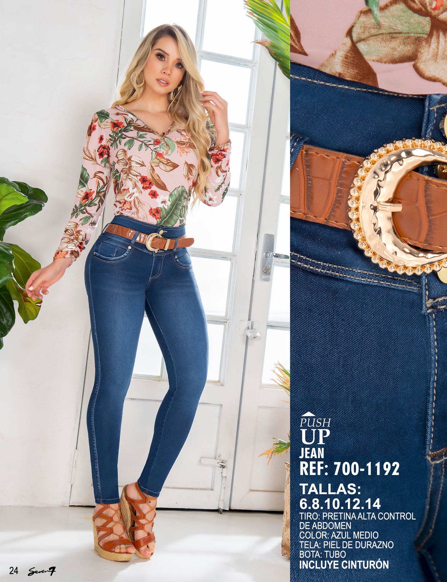 Jean Push Up Seven7 Ref 1192